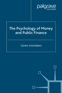 The Psychology of Money and Public Finance_cover