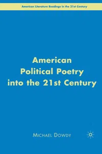 American Political Poetry in the 21st Century_cover