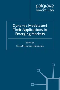 Dynamic Models and their Applications in Emerging Markets_cover