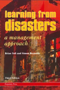 Learning from Disasters_cover