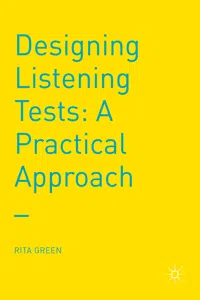 Designing Listening Tests_cover
