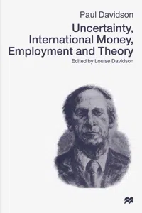 Uncertainty, International Money, Employment and Theory_cover