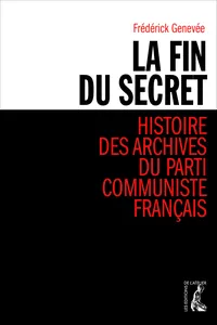 La fin du secret_cover