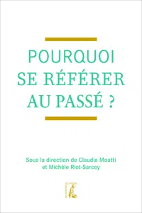 Pourquoi se référer au passé ?_cover