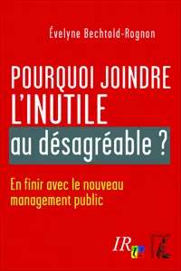 Pourquoi joindre l'inutile au désagréable ?_cover