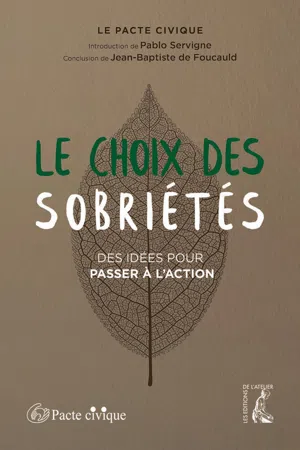 Le choix des sobriétés