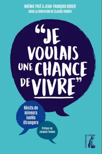 «Je voulais une chance de vivre»_cover