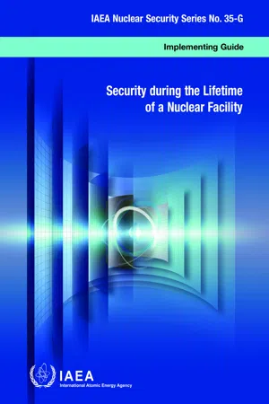 Security during the Lifetime of a Nuclear Facility