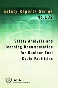 Safety Analysis and Licensing Documentation for Nuclear Fuel Cycle Facilities_cover