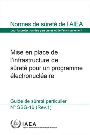 Mise en place de l’infrastructure de sûreté pour un programme électronucléaire