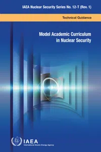 Model Academic Curriculum in Nuclear Security_cover