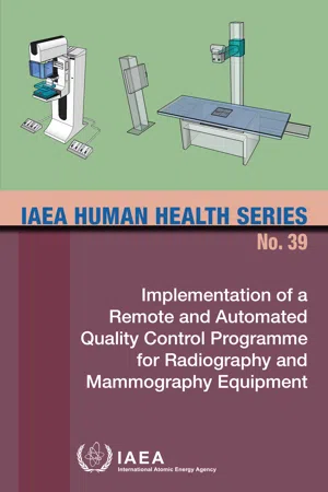 Implementation of a Remote and Automated Quality Control Programme for Radiography and Mammography Equipment