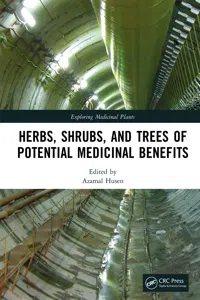 Herbs, Shrubs, and Trees of Potential Medicinal Benefits_cover