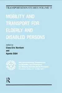 Mobility and Transport for Elderly and Disabled Patients_cover