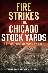 A Fire Strikes the Chicago Stock Yards_cover