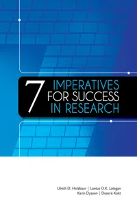 Seven Imperatives for Success in Research_cover