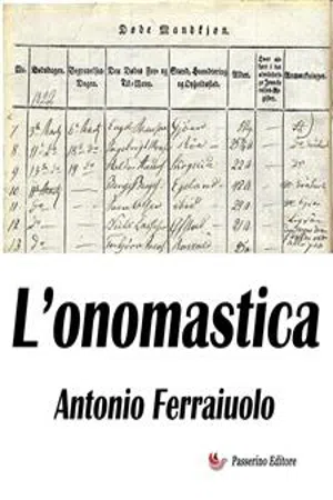 L'onomastica