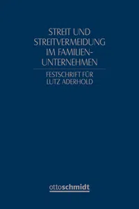 Streit und Streitvermeidung im Familienunternehmen_cover