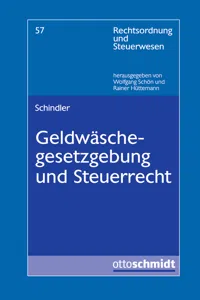 Geldwäschegesetzgebung und Steuerrecht_cover