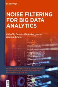 Noise Filtering for Big Data Analytics_cover