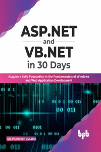 ASP.NET and VB.NET in 30 Days_cover