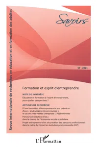 Formation et esprit d'entreprendre_cover