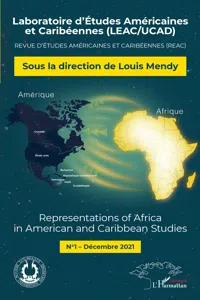 Representations of Africa in American and Caribbean Studies N° 1 Dédembre 2021_cover