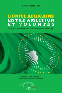 L'Unité Africaine entre ambition et volontés_cover