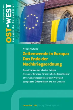 Zeitenwende in Europa: Das Ende der Nachkriegsordnung