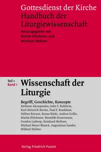 Gottesdienst der Kirche. Handbuch der Liturgiewissenschaft / Wissenschaft der Liturgie_cover