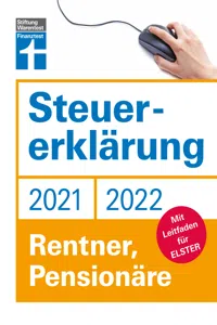 Steuererklärung 2021/22 - Rentner, Pensionäre_cover