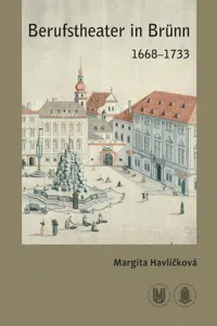 Berufstheater in Brünn 1668–1733_cover