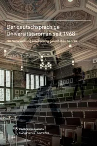 Der deutschsprachige Universitätsroman seit 1968_cover