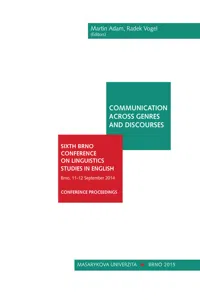 Communication Across Genres and Discourses_cover