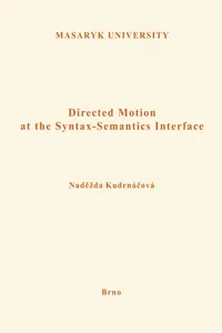 Directed Motion at the Syntax-Semantics Interface_cover