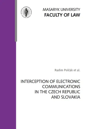 Interception of Electronic Communications in the Czech Republic and Slovakia