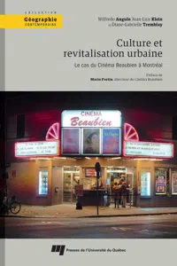 Culture et revitalisation urbaine : le cas du Cinéma Beaubien à Montréal_cover