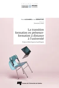 La transition formation en présence - formation à distance à l'université_cover