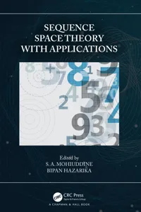 Sequence Space Theory with Applications_cover