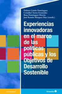 Experiencias innovadoras en el marco de las políticas públicas y los Objetivos para el Desarrollo Sostenible_cover