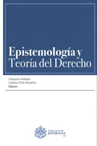 Epistemología y teoría del derecho_cover