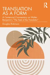 Translation as a Form_cover