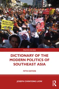 Dictionary of the Modern Politics of Southeast Asia_cover
