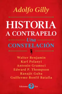 Historia a contrapelo. Una constelación_cover