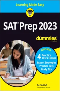 SAT Prep 2023 For Dummies with Online Practice_cover