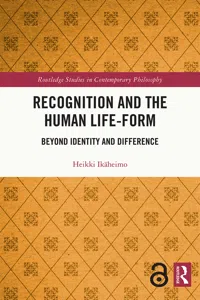 Recognition and the Human Life-Form_cover