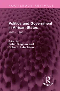 Politics and Government in African States_cover