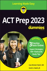 ACT Prep 2023 For Dummies with Online Practice_cover