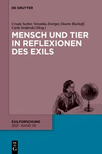 Mensch und Tier in Reflexionen des Exils_cover