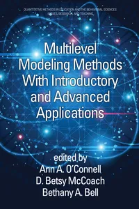 Multilevel Modeling Methods with Introductory and Advanced Applications_cover